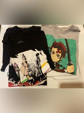 Anime T-Shirt Lot 4 Shirts